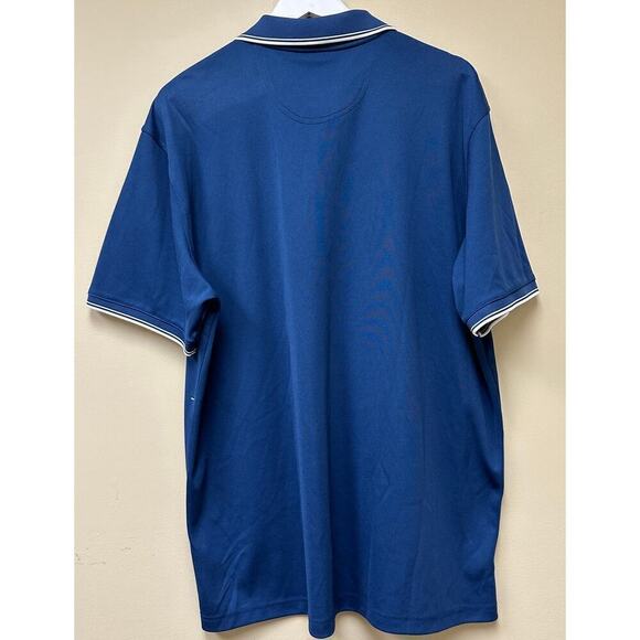 Greg Norman Men's Blue Short Sleeve Play Dry Polo Shirts Bundle of Two Size XL - Picture 4 of 16